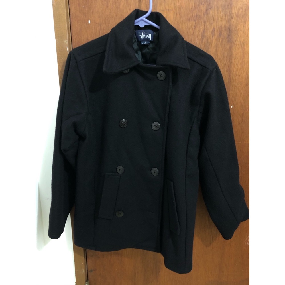 VINTAGE Stussy Women’s Wool Jacket Coat
